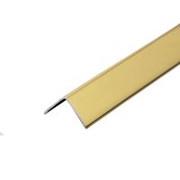 L-образный профиль из нержавеющей стали  (золото) глянцевое