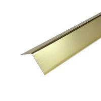 Латунный L-образный профиль матовое